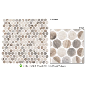Dotted Blend - glass tile